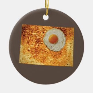 Colorado Toast & Egg Keramisch Ornament