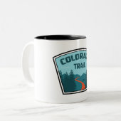 Colorado Trail Tweekleurige Koffiemok (Voorkant links)