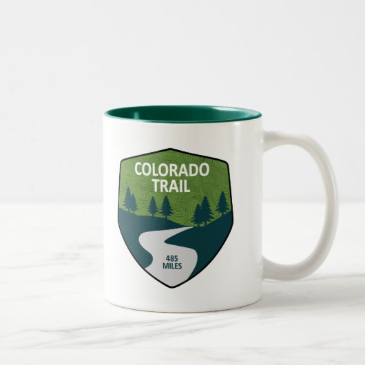 Colorado Trail Tweekleurige Koffiemok (Rechts)