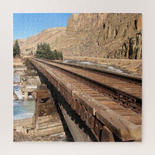 Colorado Train Trestle - 20x20 - 676 pcs. Legpuzzel (Verticaal)