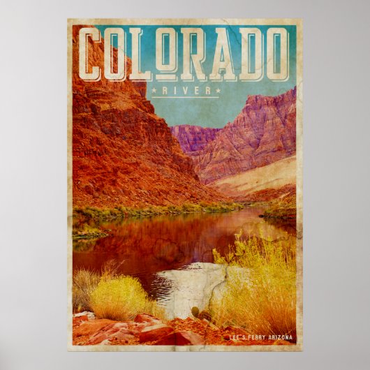  Colorado Travel Poster (Voorkant)