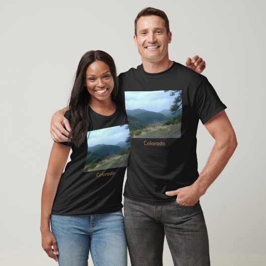 Colorado Unisex Basic Dark T-Shirt (Unisexe)