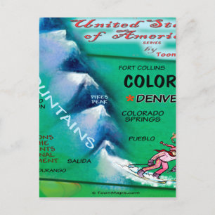 Colorado USA Kaart
