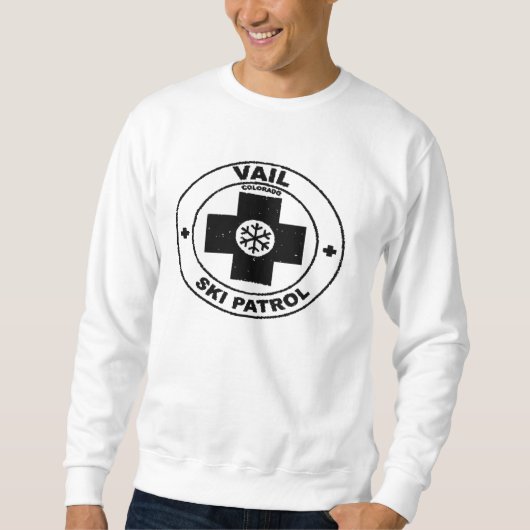 COLORADO  "VAIL SKI PATROL" FUNNY TRUI (Voorkant)