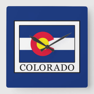 Colorado Vierkante Klok