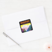 Colorado Vierkante Sticker (Envelop)