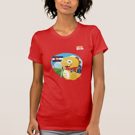 Colorado VIPKID T-Shirt (sinaasappel) (Voorkant)