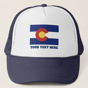 Colorado vlag douanemanker die trucker pet
