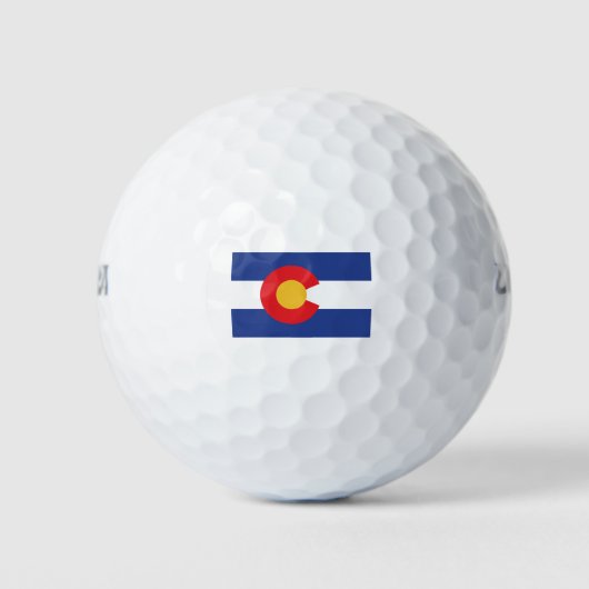 COLORADO-VLAG GOLFBALLEN (Voorkant)