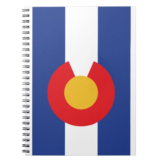 COLORADO-VLAG NOTITIEBOEK (Voorkant)