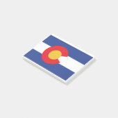 COLORADO-VLAG POST-IT® NOTES (Schuin)