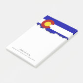 Colorado vlag post-it® notes (Schuin)