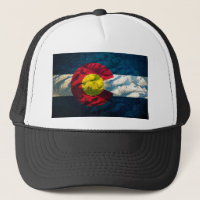 Colorado vlag Rock Mountains