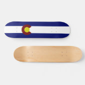 Colorado vlag skateboard (Horizontaal)