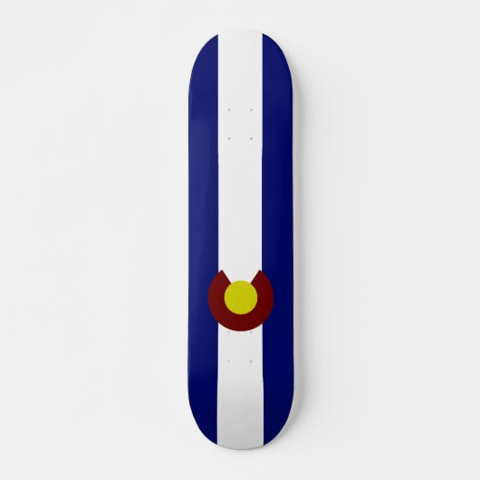 Colorado vlag skateboard (Voorkant)