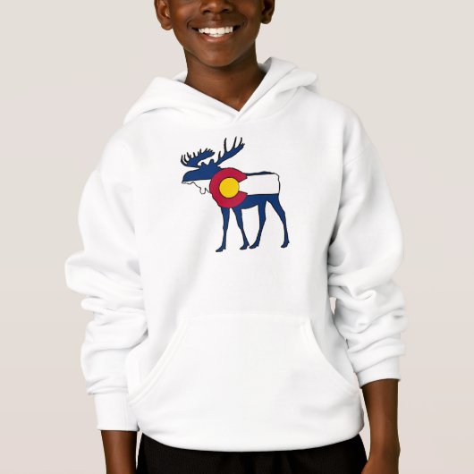 Colorado vlaggen kinder hoodie (Voorkant)