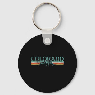Colorado Wandelen Reizen Retro Sleutelhanger