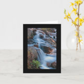 Colorado Waterfall 2 Card Kaart (Gele Bloem)