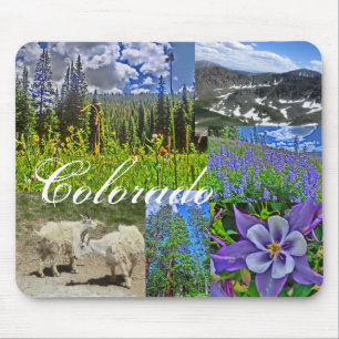 Colorado wildlife mousepad muismat