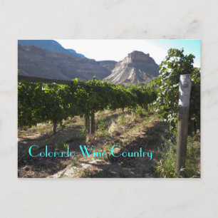 Colorado Wine Land Briefkaart