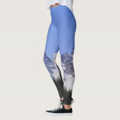 Colorado Winter Mountain Peaks Leggings (Links)