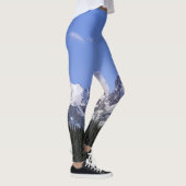 Colorado Winter Mountain Peaks Leggings (Rechts)