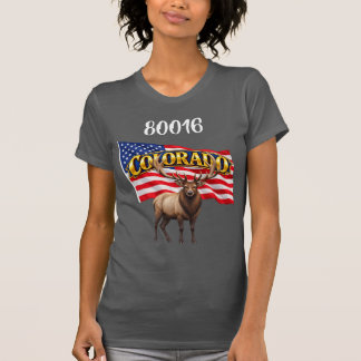 Colorado Women's Bella+Canvas Slanke Pasvorm Donke T-shirt