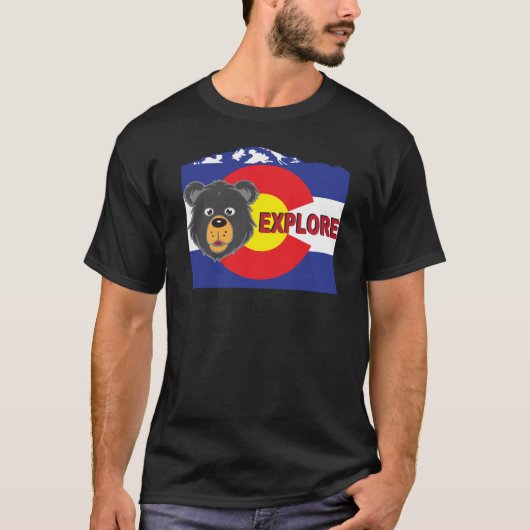 Colorado Zwart Beer T-shirt (Voorkant)