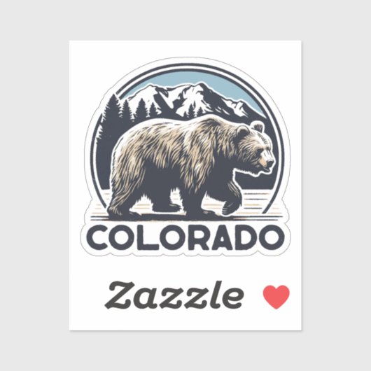 Coloradogebergte Sticker (Vel)