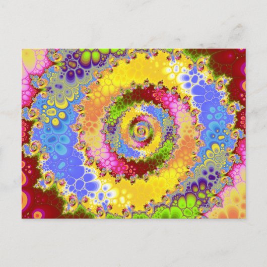 Colorama Spiral Briefkaart (Voorkant)