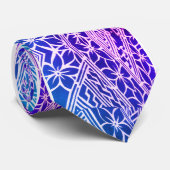 Colorant floral de cravate de motif de style (Roulé)