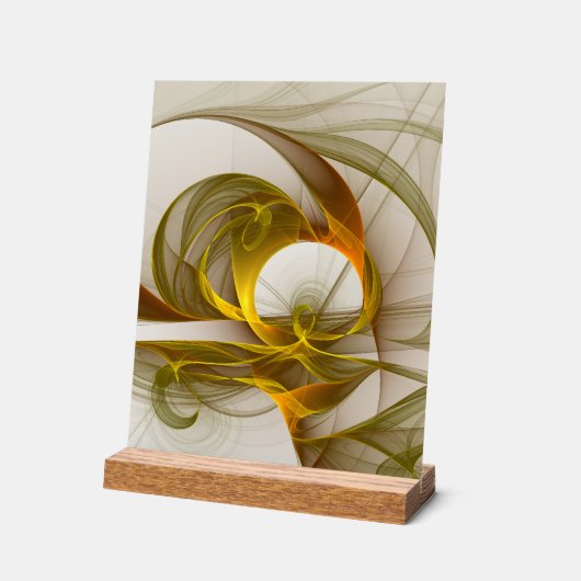 Colorants métalliques précieux Abstraits modernes  (Angle)