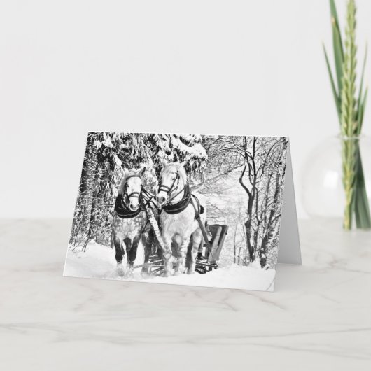 Coloration adulte : Joyeuse carte de Noël (Devant)