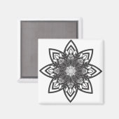 Coloration adulte : Magnet mandala (Recto/Verso)