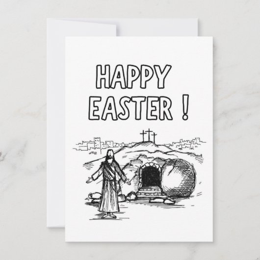 Coloration Carte Pâques (Devant)