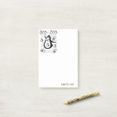 Coloration de manchots abeilles avec des Post-it N (Sur un bureau)