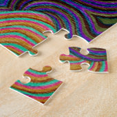 Colorblind herhaald legpuzzel (Zijkant)