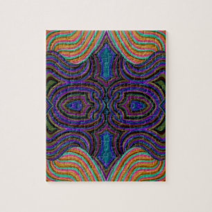 Colorblind herhaald legpuzzel