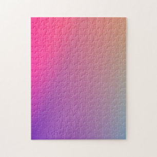 Colorblinde oefeningen met verloopkleuren voor puz legpuzzel