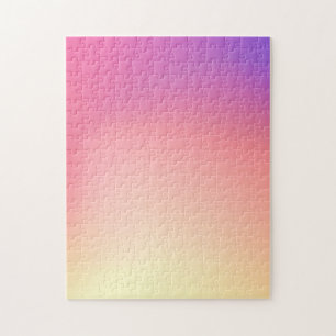 Colorblinde oefeningen met verloopkleuren voor puz legpuzzel