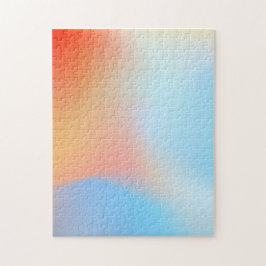 Colorblinde oefeningen met verloopkleuren voor puz legpuzzel