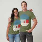 Colorblock Oasis Door T-shirt (Unisex)