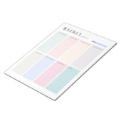 ColorBlock Weekplanner Notitieblok (Schuin)