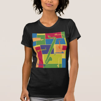 Colorblocks T-Shirt pour femmes petites