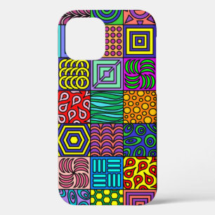 Colorbust Squares Iphone 12 Hoesje