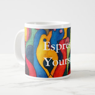 Colorcube 2 Cubisme coloré Spécialité Mug