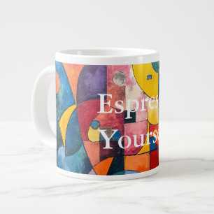 Colorcube 3 Cubisme coloré Spécialité Mug