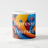 Colorcube 5 Cubisme coloré Spécialité Mug (Devant)