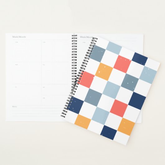 coloré À damiers 2024 (Devant avec enveloppe)