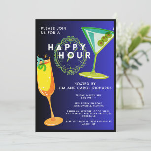 Coloré Basic Happy Hour Invitation
